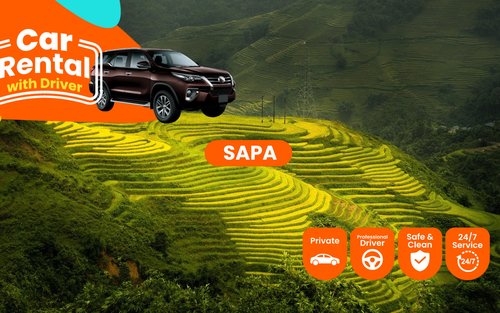 Buong Araw o Kalahating Araw na Pag-upa ng Kotse sa Sapa Kasama ang Driver 