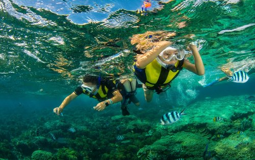 Piti Bay Marine Preserve Snorkeling Experience in Guam