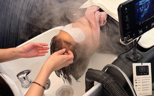 K-Beauty Head Spa & Haarschnitt in der Nähe des Flughafens Gimhae