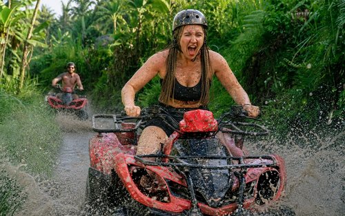 Ubud ATV Quad Bike Ride – Jungle, River & Tunnel | Alamelu Bali ATV