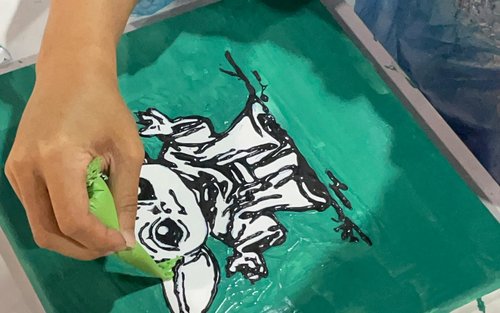 Pictură de artă Motion, Splat & Bear Brick în Kuala Lumpur