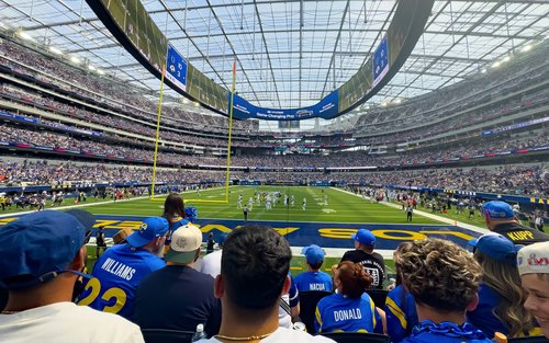 Los Angeles Rams Football Game at SoFi Stadium