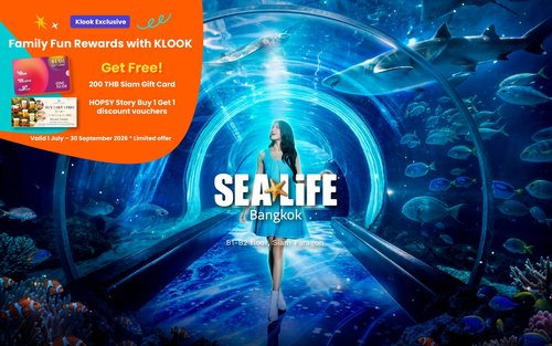 Vstupenka do Sea Life Bangkok Ocean World