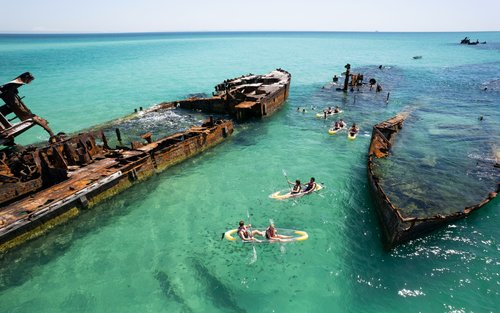 Moreton Island Shipwreck Cruise Tour from Brisbane or Gold Coast