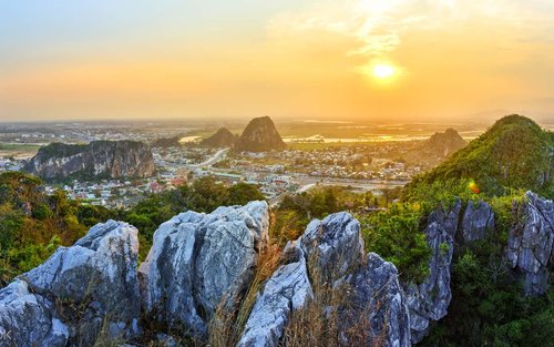 Marble Mountains and Monkey Mountains Sunset Tour from Hoi An 