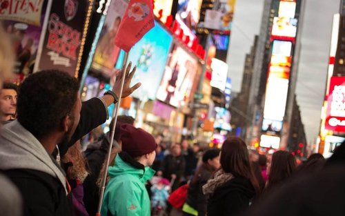 Broadway and Times Square Insider Tour with Theater Professional