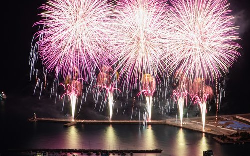 【Feu d'artifice romantique limité d'Atami】 Excursion d'une journée au mont Omuro, monument naturel d'Izu + Atami coloré | Guide chinois | Départ de Shinjuku