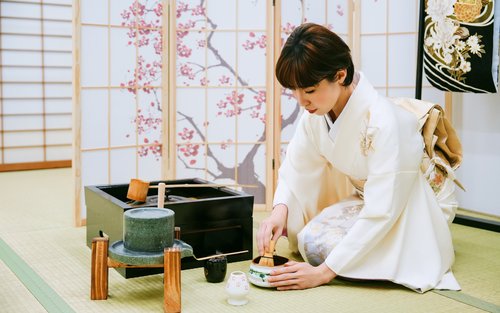 京都：清水寺附近抹茶體驗與和服全日租借