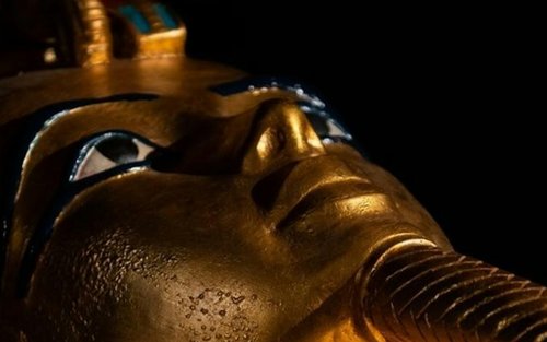 Toegangskaart voor de Tutankhamun-tentoonstelling, Het Graf, Het Goud, De Vloek in Genua