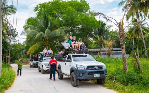 Aventure à Koh Samui : Trésors cachés et Safari en 4x4 avec déjeuner
