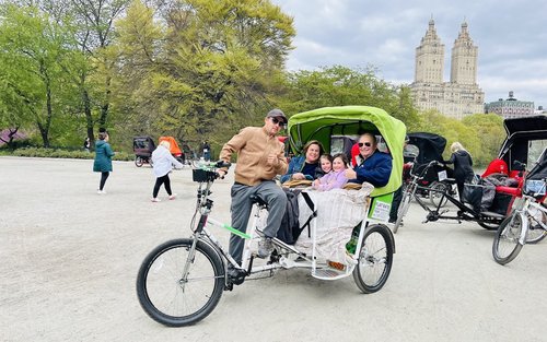 New York City Central Park Pedicab Guided Tour
