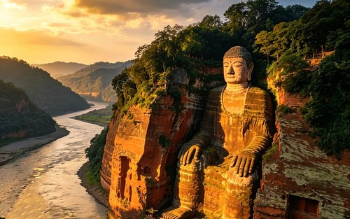 Leshan Giant Buddha & Huanglongxi Old Town Full-Day Tour