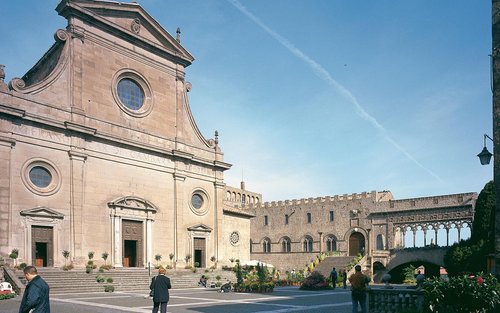 Billet til Pavepaladset i Viterbo