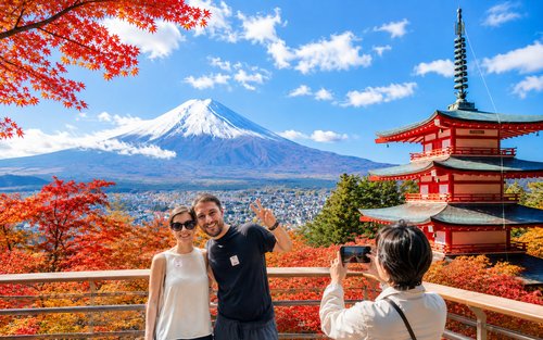Tokyo: Núi Phú Sĩ, Công viên Arakurayama Sengen, Công viên Oishi, Oshino Hakkai