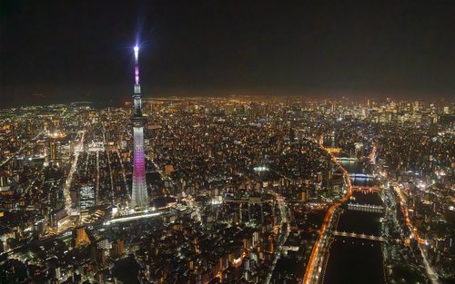 Tokyo Night Helicopter Tour