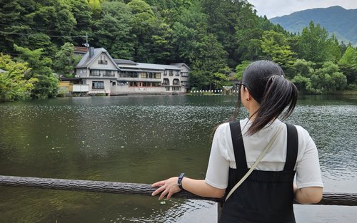 [Kasama sa Korean Guide & Review Event & Ticket] Fukuoka Bus Tour Yufuin Departure Available Beppu Dazaifu 1-Day Nikoniko Tour