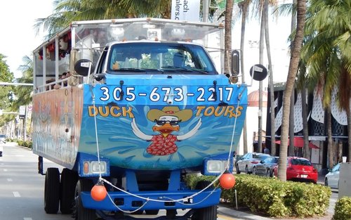 Poldenná prehliadka Miami South Beach na obojživelnom vozidle