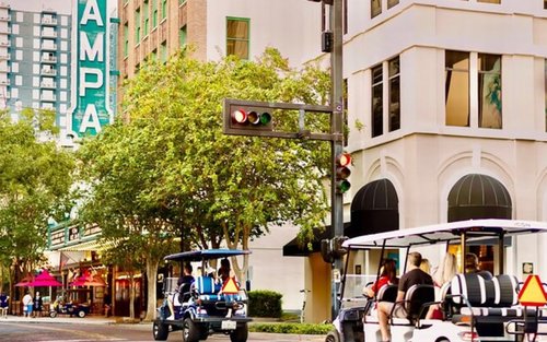 Tampa deluxe golf cart and sightseeing tour