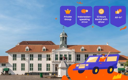 12 uur privéauto charter in Jakarta