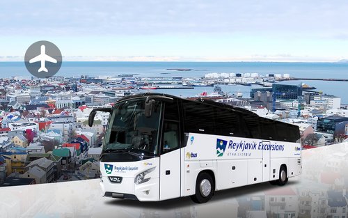 Vé Xe Buýt Sân bay Keflavik - Reykjavik