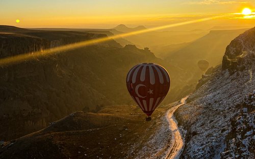 1 of 3 Valleys Hot Air Balloon Flight Experience in Cappadocia