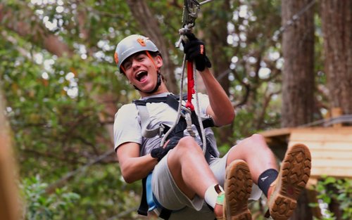 กิจกรรมผจญภัยบนยอดไม้ที่เขตรักษาพันธุ์สัตว์ป่าเคอร์รัมบิน (Currumbin Wildlife Sanctuary)