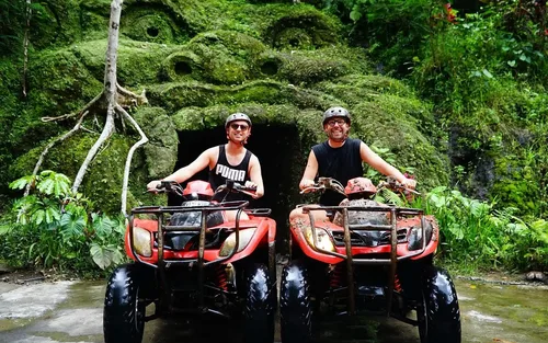 Ulu Petanu Waterfall Adventure with ATV & Rafting Activities in Bali