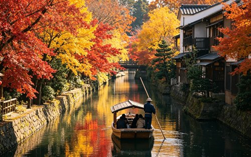 Fukuoka Yanagawa River Cruise & Dazaifu Tenmangu Shrine Tour (Optional Cantonese-speaking guide)