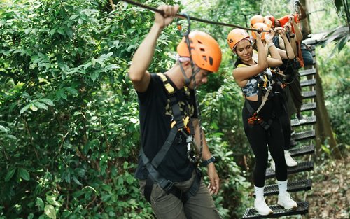 Zipline und ATV im Skyline Adventure Phuket