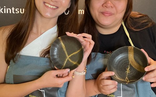 Kintsugi Workshop in Singapore