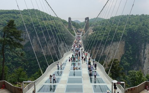Pribadong Zhangjiajie Grand Canyon Glass Bridge at Baofeng Lake Day Tour
