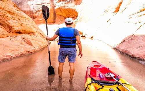 Aluguel Exclusivo de Caiaque no Mesmo Dia no Lago Powell