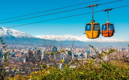 Santiago Skyline, Cable Cars & Funicular Adventure
