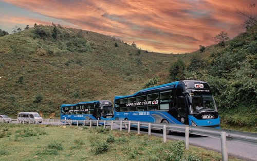 Ninh Binh - Da Nang/Hoi An Cabin Sleeper Bus med G8 Open Tour