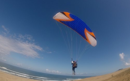 鸟取沙丘滑翔伞体验