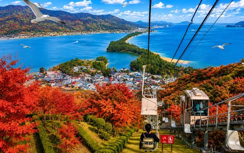 Kyoto Amanohashidate & Miyama Village: Includes boat cruise + cable car + crab lunch (pickup/drop-off in Osaka or Kyoto)