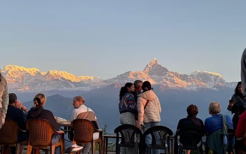 Soukromá půldenní prohlídka Pokhara Sarangkot Východ slunce