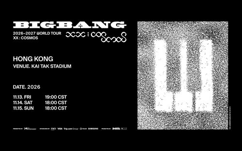 BIGBANG 2026-2027 WORLD TOUR < XX : COSMOS > IN HONG KONG