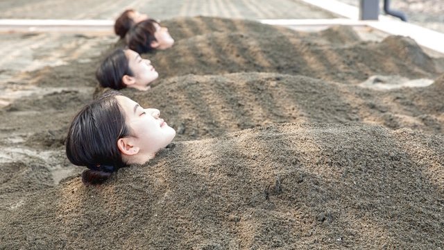 Beppu Beach Sand Bath