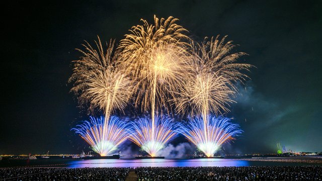 Osaka Fireworks: MAI HANABI at Sennan Long Park