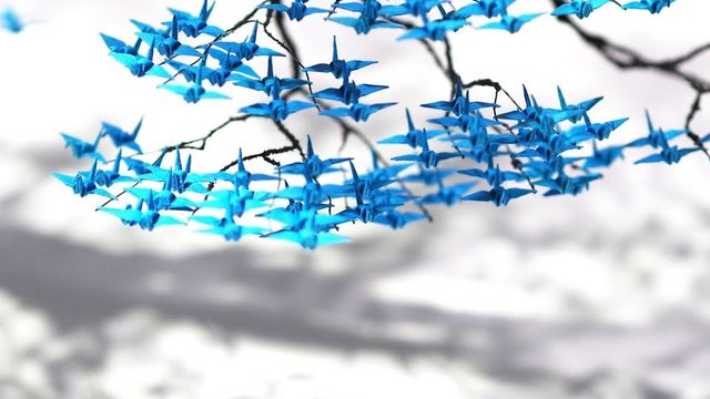Naoki Onogawa Museum on Shodoshima: Paper Crane Art
