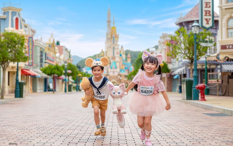 グランドオープン香港ディズニーランド 香港ディズニーランド 10Kウィークエンド」参加チケット（20周年