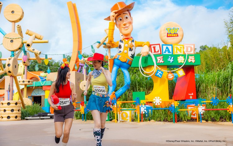 香港ディズニー 香港ディズニーランド 10Kウィークエンド」参加チケット（20周年