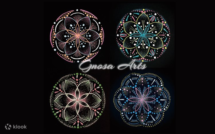 Gnosa Arts - 点描マンダラ体験ワークショップ | マンダラ | 描画 