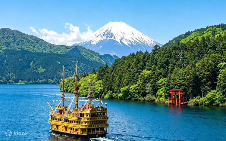 富士山＆箱根 日帰りツアー｜箱根神社・芦ノ湖 水上鳥居・大涌谷