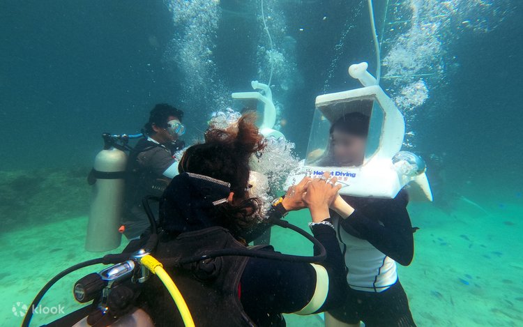 水中の驚異を探索：シーウォーキング付きセブヘルメット