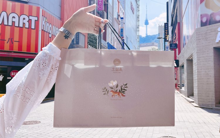 KLOOK] OSULLOCラブリーティー＆グリーンティーワッフルギフトセット