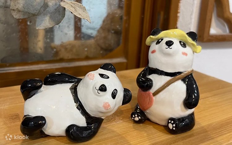 成都無形文化遺産陶芸体験[かわいいパンダを連れて行こう]永連陶芸文化
