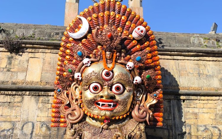 カトマンズのユネスコ世界遺産7ヶ所巡りツアーで、ネパール (Nepal)の