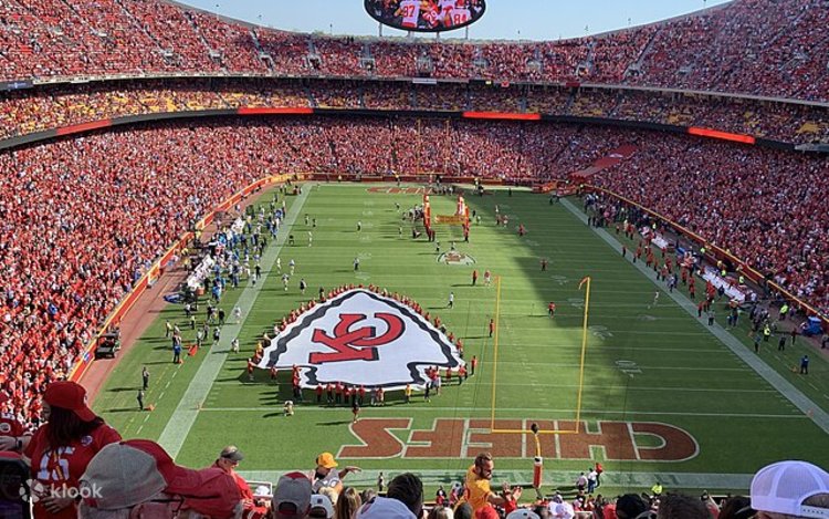 Trận đấu bóng bầu dục của Kansas City Chiefs tại Sân vận động Arrowhead - Klook Việt Nam
